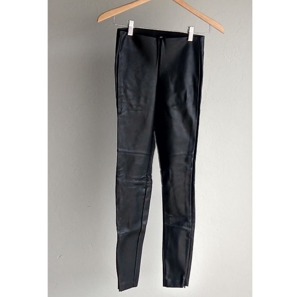 H&M Faux Leather Leggings